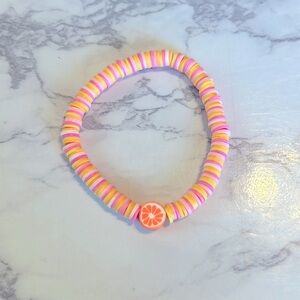 Women’s orange bracelet